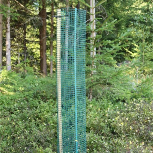 25 x Forst Baumschutzhülle, H: 120 cm, Ø 20 cm Stamm-, Fege-, & Verbissschutz
