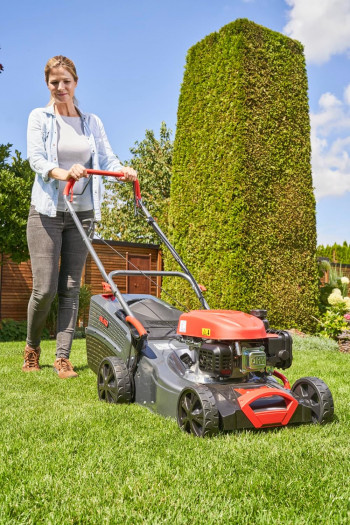 AL-KO Benzin Rasenmäher 42.1 P-A Comfort, 3-in-1, Breite 42 cm, 123 ccm, 1,9 kW