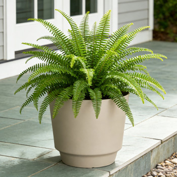 Blumentopf Ø: 40,5 x H: 35 cm Calais Camel, Beige, für Innen & Aussen, 32 Liter