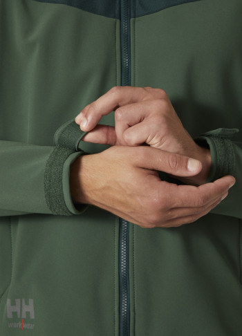 Helly Hansen Oxford Softshelljacke mit Kapuze, Größe: 2XL