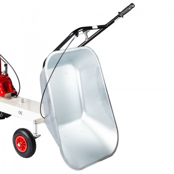 Eurosystems Anbau Schubkarre, 85 Liter, verzinkt, für M 210 & P55EVO, M 220