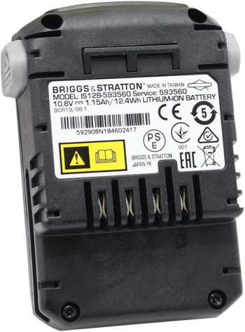 Briggs & Stratton Starterakku Akku Batterie 593560, 597189 Lithium-Ion Instart
