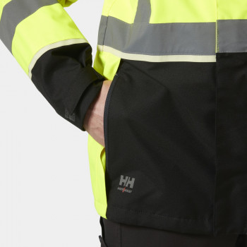 Helly Hansen UC-ME Hi Vis Shelljacke, neongelb, Größe: 2XL