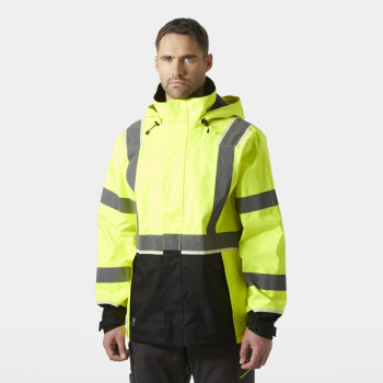 Helly Hansen UC-ME Hi Vis Shelljacke, neongelb, Größe: 2XL