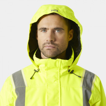 Helly Hansen UC-ME Hi Vis Winterjacke, neongelb, Größe: 3XL
