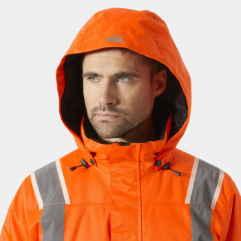 Helly Hansen UC-ME Hi Vis Winterjacke, orange, Größe: 3XL