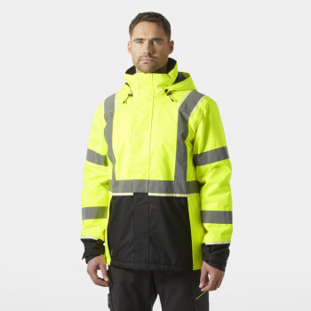 Helly Hansen UC-ME Hi Vis Winterjacke, neongelb, Größe: 3XL