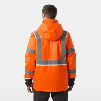 Helly Hansen UC-ME Hi Vis Winterjacke, orange, Größe: 3XL