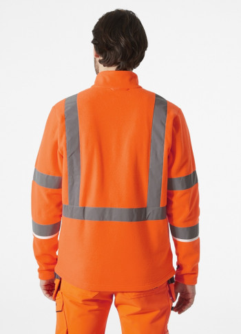 Helly Hansen UC-ME Hi Vis Fleecejacke, orange, Größe: 3XL