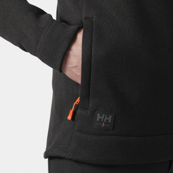 Helly Hansen Kensington Strick-Fleecejacke mit halbem Reißverschluss, Größe: 3XL