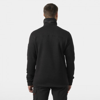 Helly Hansen Kensington Strick-Fleecejacke mit halbem Reißverschluss, Größe: 3XL
