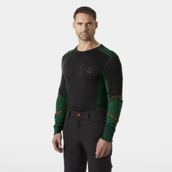 Helly Hansen LIFA Merino Funktionsunterhemd mit Rundhalsausschnitt, Größe: M