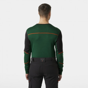 Helly Hansen LIFA Merino Funktionsunterhemd mit Rundhalsausschnitt, Größe: M