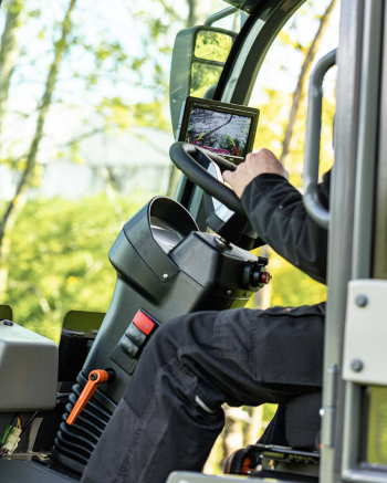 Wematik Teleskopradlader 811T Plus, Hoflader mit Vollausstattung