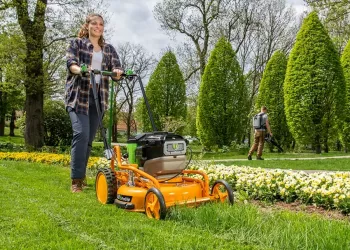 AS Motor, AS 510 E-ProClip, Akku Rasenmäher, Mulchmäher, Breite 41 cm