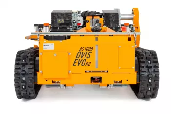 AS Motor, AS 1000 Ovis EVO RC, Schlegelmäher, Raupenmäher, 23 PS, Breite 100 cm