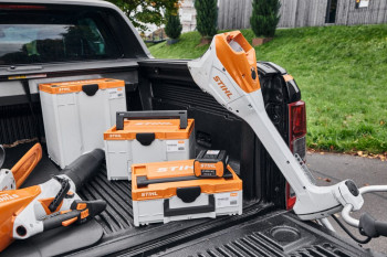 STIHL Power-Box 1 mit 2x AP 200 S und AL 301