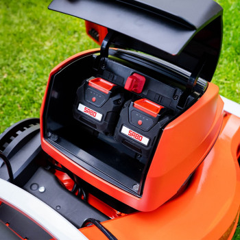 SABO Akku Rasenmäher 47 Accu Vario, 45cm Schnittbreite