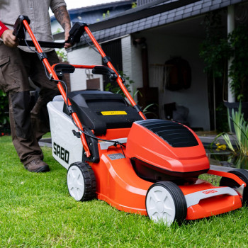 SABO Akku Rasenmäher 47 Accu Vario, 45cm Schnittbreite