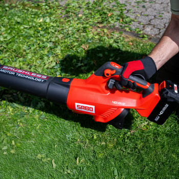 SABO Akku Laubbläser LB-934, inkl. Akku & Ladegerät