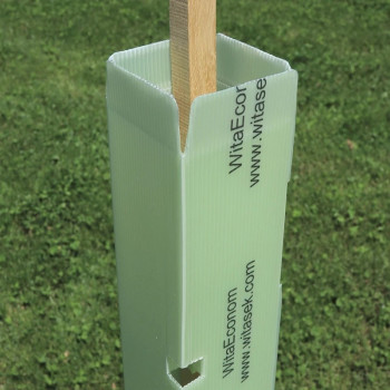 25 x Forst Baumschutzhülle, Ø 12 cm WitaEconom - 120cm, Verbiss- und Fegeschutz