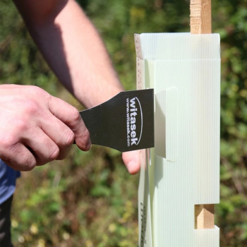 25 x Forst Baumschutzhülle, Ø 12 cm WitaEconom - 120cm, Verbiss- und Fegeschutz