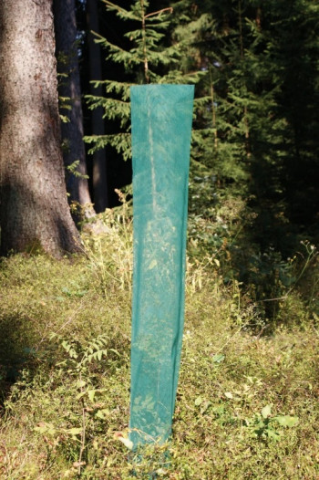 50 x Forst Baumschutzhülle, H: 120 cm, Ø 12 cm Stamm-, Fege-, & Verbissschutz