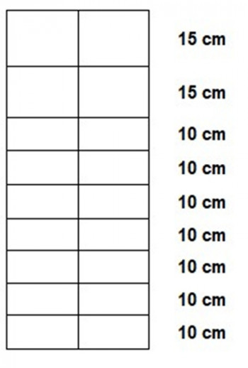 Wildzaun 100/10/15 50m, Wildzaun, Weidezaun, Forstzaun, Drahtzaun Knotengeflecht