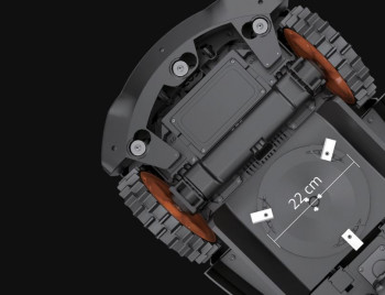 Sunseeker Mähroboter Elite X5, bis 2.000 m², ohne Begrenzungskabel