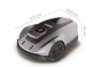 Sunseeker Mähroboter Elite X5, bis 2.000 m², ohne Begrenzungskabel