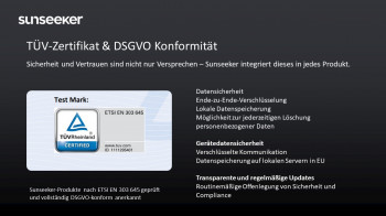 Sunseeker Mähroboter Elite X5, bis 2.000 m², ohne Begrenzungskabel