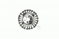 Sabel, Kegelbürste, Unkrautbürste, Wildkrautbürste für Motorsensen - 150 x 20/25,4 mm
