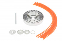 Fadenkopf zur Reinigung von Pflastersteinen - universal (20 mm / 25,4 mm)