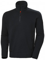 Helly Hansen Kensington Strick-Fleecejacke mit halbem Reißverschluss, Größe 2XL