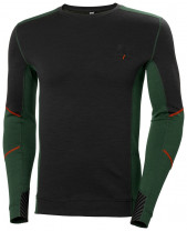 Helly Hansen LIFA Merino Funktionsunterhemd mit Rundhalsausschnitt, Größe: 4XL