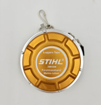 STIHL Forstmaßband mit Selbstaufrollung (Art.-Nr. 0000 881 0801) – 25 Meter Profi-Messwerkzeug