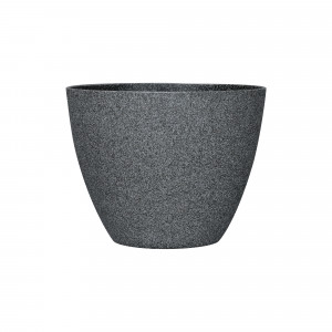 Blumentopf Ø: 30 x H: 24 cm Concrete Dark Grey, für Innen & Aussen, 11,7 Liter