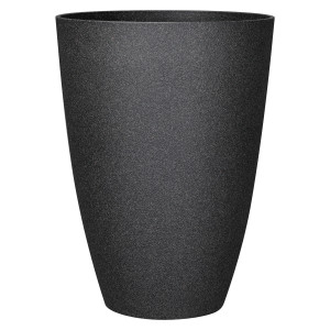 Blumentopf Ø: 41 x H: 55,7 cm Faux Black, für Innen & Aussen, 49 Liter