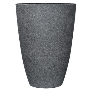 Blumentopf Ø: 41 x H: 55,7 cm Faux Dark Grey, für Innen & Aussen, 49 Liter