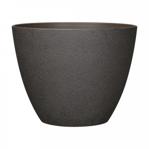 Blumentopf Ø: 44 x H: 37 cm Concrete Chocolate, für Innen & Aussen, 38 Liter
