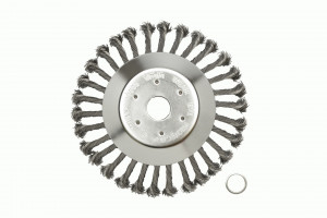 Sabel, Kegelbürste, Unkrautbürste, Wildkrautbürste für Motorsensen - 200 x 20/25,4 mm