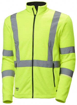 Helly Hansen UC-ME Hi Vis Fleecejacke, neongelb, Größe: S