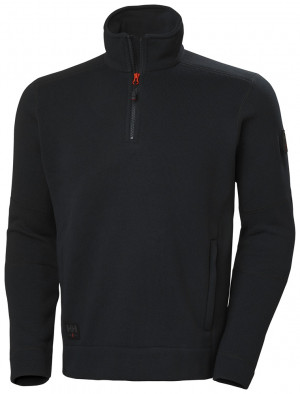 Helly Hansen Kensington Strick-Fleecejacke mit halbem Reißverschluss, Größe: 3XL