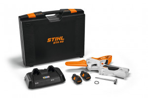 STIHL Akku Gehölzschneider Astsäge GTA 40, inkl. 2 Akkus & Schnellladegerät