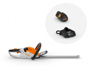 Stihl Akku Heckenschere HSA 30 im Set inkl. Akku AS 2 und Ladegerät AL 1, 45 cm