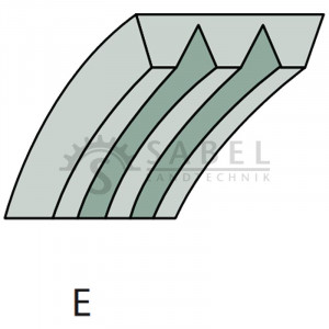 Keilriemen passend für STIGA, PARK 95 Combi, Vergl. 9585-0103-00, 1134-9020-01
