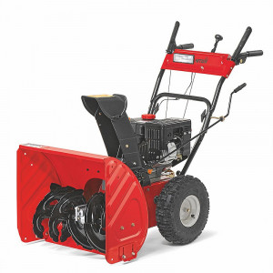 MTD - SMART ME 61 Schneefräse, Fräse, rot, 61 cm, Seilzug & E-Start 230 V