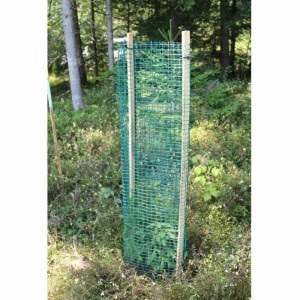 25 x Baumschutzhülle, Freiwuchs 500 - Höhe 120 cm, Ø ca. 29-30 cm, Verbissschutz