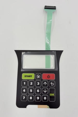 Original Bedienfeld-Folie / Tastaturmatte (Art.-Nr. 50029466) für Worx Landroid Mähroboter