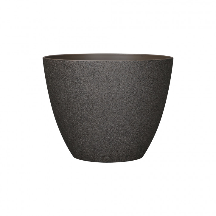 Blumentopf Ø: 30 x H: 24 cm Concrete Chocolate, für Innen & Aussen, 11,7 Liter